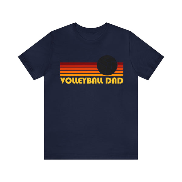 Volleyball Dad T-Shirt - Retro Unisex Volleyball Dad Shirt