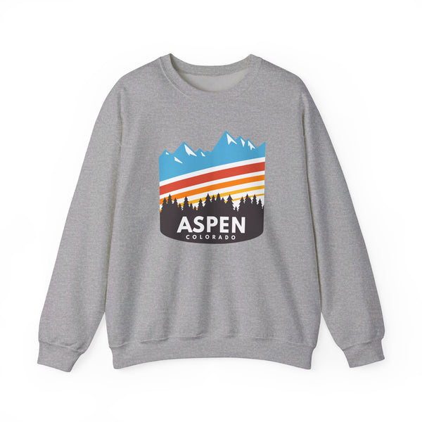 Aspen, Colorado Sweatshirt - Unisex Retro Crewneck Aspen Sweatshirt