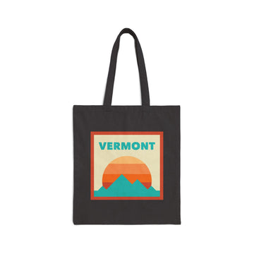 Vermont Tote Bag, Cotton Canvas Tote Bag, Reusable Shopping Bag, Eco-Friendly Tote, Vermont Gift - 0