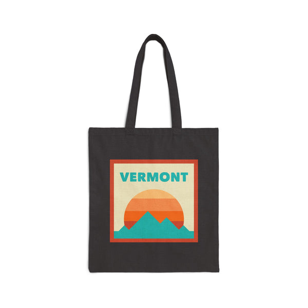 Vermont Tote Bag, Cotton Canvas Tote Bag, Reusable Shopping Bag, Eco-Friendly Tote, Vermont Gift