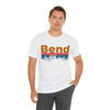 Bend, Oregon Shirt - Mountain Sunset Unisex Bend T-Shirt