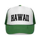 Hawaii Retro Collegiate Style Trucker Hat-3