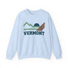 Vermont Sweatshirt - Mountain Vermont Crewneck Sweatshirt