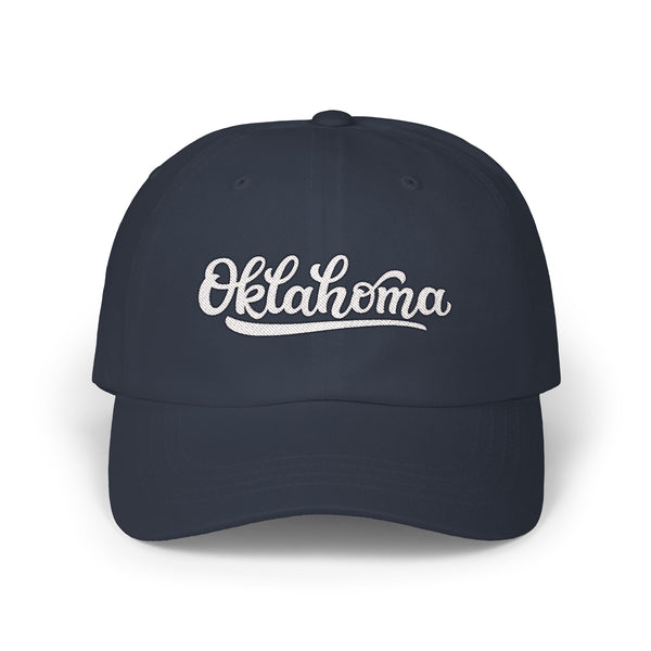Oklahoma Dad Hat - Embroidered Oklahoma Classic Dad Cap