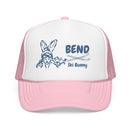 Bend, Oregon Ski Bunny Trucker Hat-1