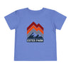 Estes Park, Colorado Toddler T-Shirt - Retro Palm Tree Toddler Estes Park Shirt