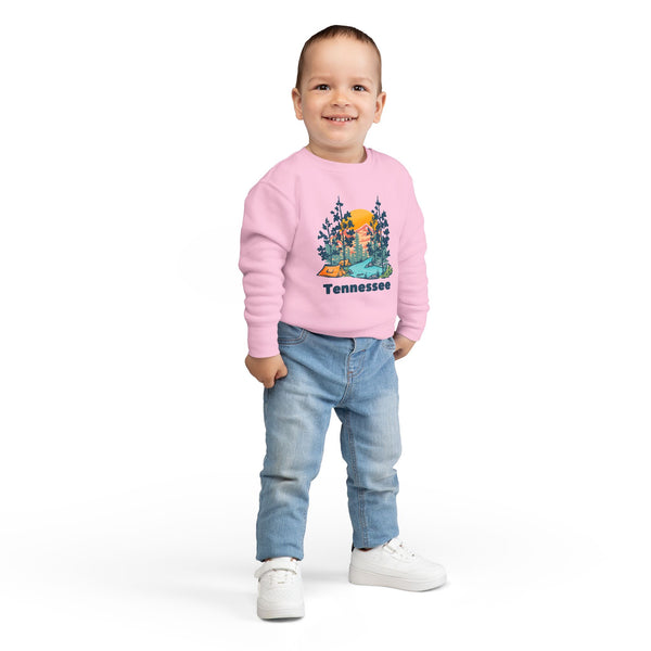 Tennessee Toddler Sweatshirt - Tennessee Toddler Crewneck Sweatshirt