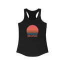 Boise, Idaho Women's Racerback Tank Top-2
