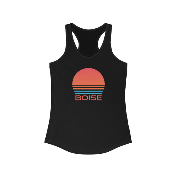 Boise, Idaho Women's Racerback Tank Top