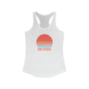 Boise, Idaho Women's Racerback Tank Top-4