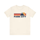 Retro Park City, Utah T-shirt, Mountain Tee, Vintage Park City Unisex Jersey Shirt, Outdoor Hiking Apparel-3