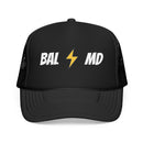 Baltimore, Maryland Retro Trucker Hat - Lightning Foam Cap-1
