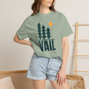 Vail, Colorado T-Shirt, Comfort Colors 100% Cotton Trees Tee - Pine Tree Graphic-11