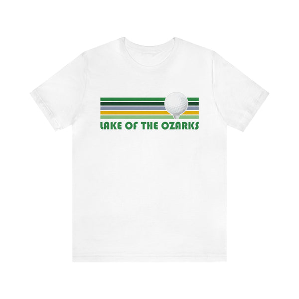 Golf Lake of the Ozarks, Missouri T-Shirt - Retro Golf Unisex Lake of the Ozarks Shirt