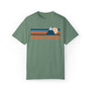 California Graphic Tee, Comfort Colors Retro Unisex T shirt, Mountain Adventure Shirt