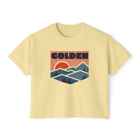 Women's Golden, Colorado Boxy Graphic Tee - Slightly Cropped