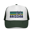 Arizona Retro Bike Trucker Hat - Vintage Style Arizona Cap-3