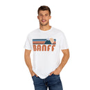 Banff, Canada Graphic Tee, Comfort Colors Retro Unisex Banff T shirt, Mountain Adventure Shirt-10