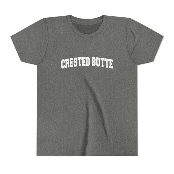 Crested Butte, Colorado Youth Graphic Tee - Kids Crested Butte T Shirt