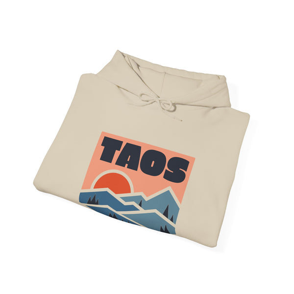 Taos, New Mexico Hoodie - Unisex Mountain Taos Hoodie Graphic Sweatshirt