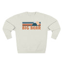 Premium Big Bear, California Retro Mountain Graphic Sweatshirt-1