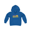 Brooklyn, New York Youth Hoodie - Retro Sun-1