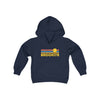 Brooklyn, New York Youth Hoodie - Retro Sun
