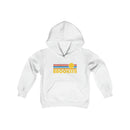 Brooklyn, New York Youth Hoodie - Retro Sun-5