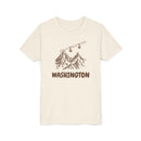 Washington Youth T-Shirt — Vintage Gondola Ski Mountain Tee-1