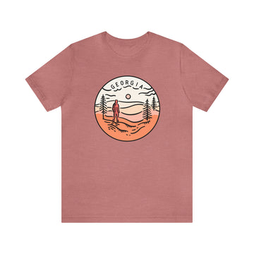 Buy heather-mauve Georgia T-Shirt - Unisex Georgia Shirt