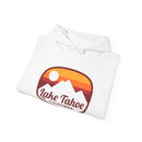 Lake Tahoe, California Hoodie - Retro Ombre Unisex Lake Tahoe Hoodie Sweatshirt-17