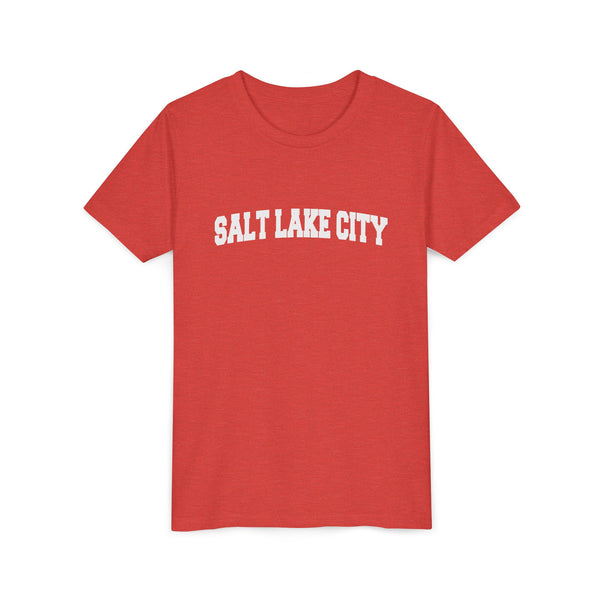 Salt Lake City, Utah Youth Graphic Tee - Kids Salt Lake City T Shirt