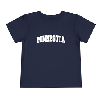 Minnesota Toddler Graphic Tee - Kids Minnesota Vacation T-Shirt - 0