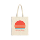 Oklahoma Cotton Canvas Oklahoma Tote Bag - Retro 80s-1