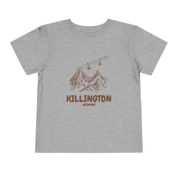 Killington, Vermont Toddler T-Shirt — Vintage Gondola Ski Mountain Tee