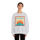 Retro Chattanooga, Tennessee Sweatshirt, Mountain Sun Design, Unisex Crewneck, Gift for Outdoorsy Friends, Vintage Jumper-11