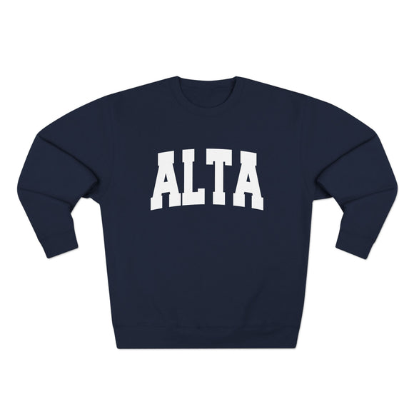 Premium Alta, Utah Retro Graphic Sweatshirt