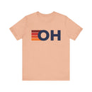 Ohio Retro Stripes T-Shirt | Ohio State Tee-1