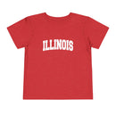 Illinois Toddler Graphic Tee - Kids Illinois Vacation T-Shirt-5