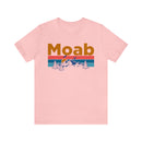 Moab, Utah Shirt - Mountain Sunset Unisex Moab T-Shirt-72