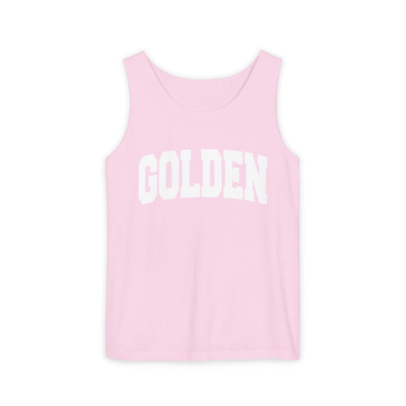 Golden, Colorado Tank Top Unisex | Comfort Colors - 100% Cotton