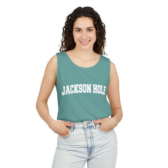 Jackson Hole, Wyoming Tank Top Unisex | Comfort Colors - 100% Cotton