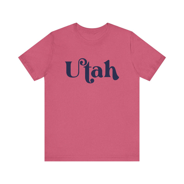 Utah Graphic Tee, Casual T-Shirt, Vintage Style Shirt