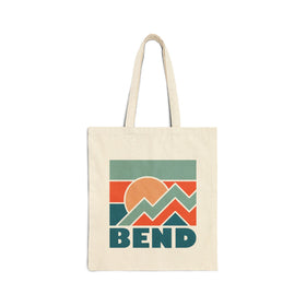 Bend, Oregon Cotton Canvas Bend Tote Bag