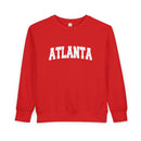 Atlanta, Georgia Toddler Sweatshirt - Atlanta Toddler Crewneck Sweatshirt-6