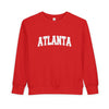 Atlanta, Georgia Toddler Sweatshirt - Atlanta Toddler Crewneck Sweatshirt