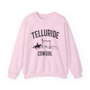 Telluride, Colorado Sweatshirt - Colorado Cowgirl Graphic Crewneck-4