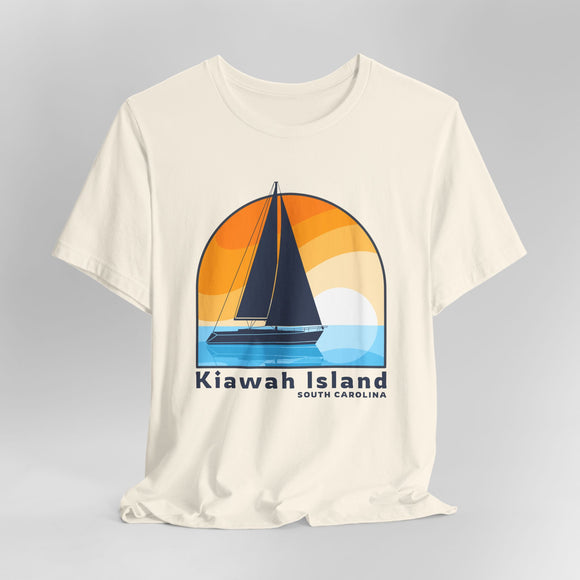 Kiawah Island, South Carolina T Shirt - Sailboat Tee