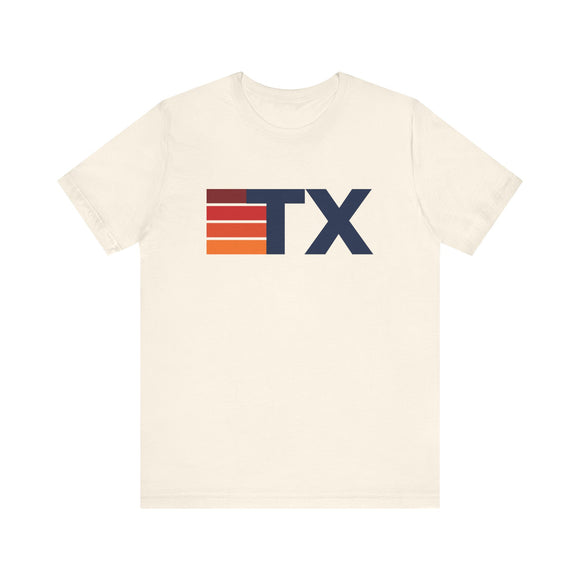 Texas Retro Stripes T-Shirt | Texas State Tee