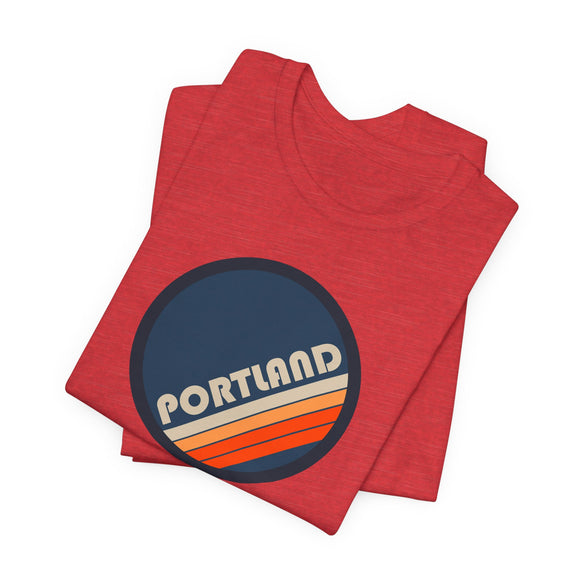 Portland, Oregon T Shirt - Retro Graphic Tee